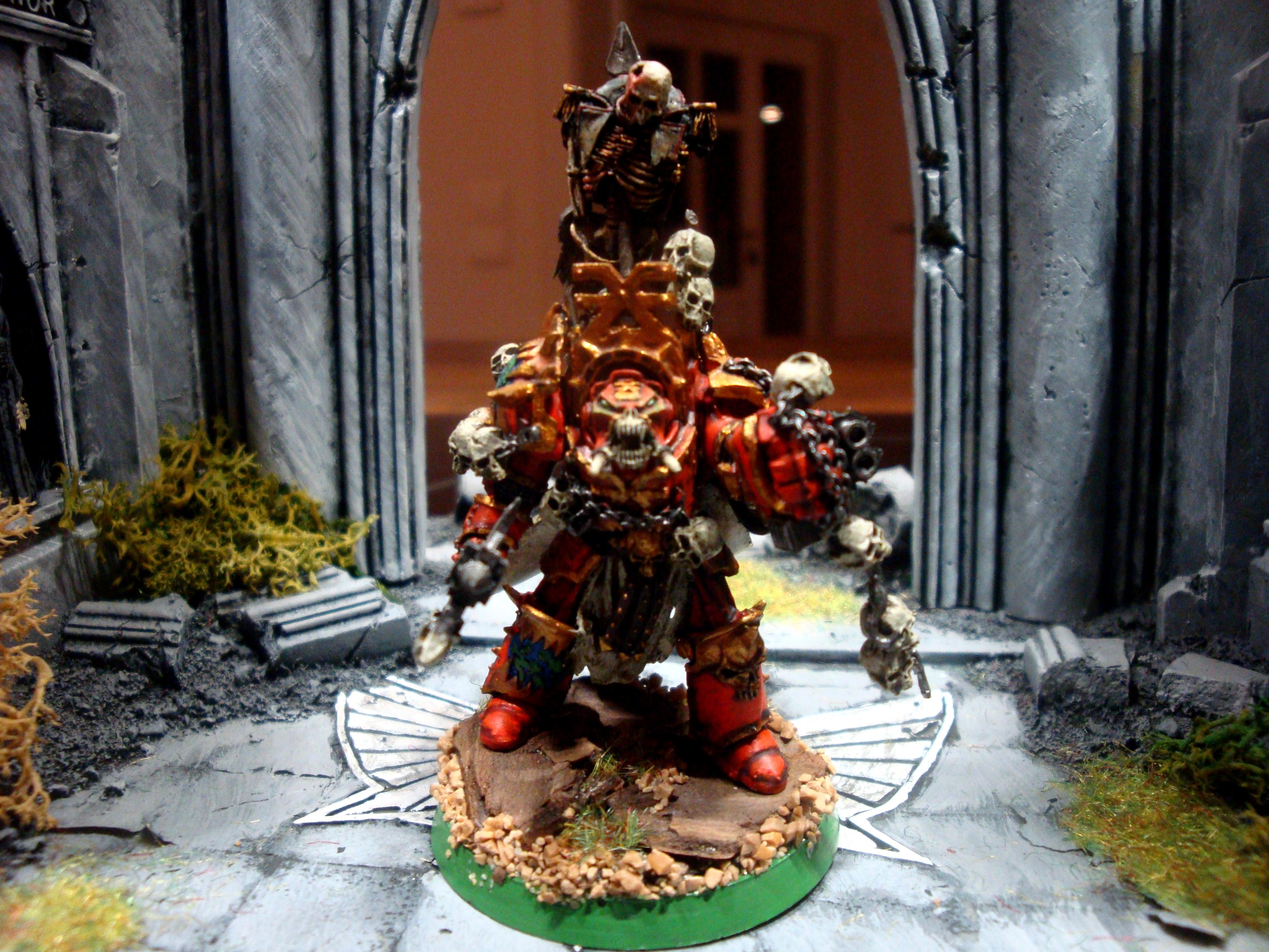 Figurine Warhammer 40K : Lord Zhufor Khorne - Forge World - World Eaters